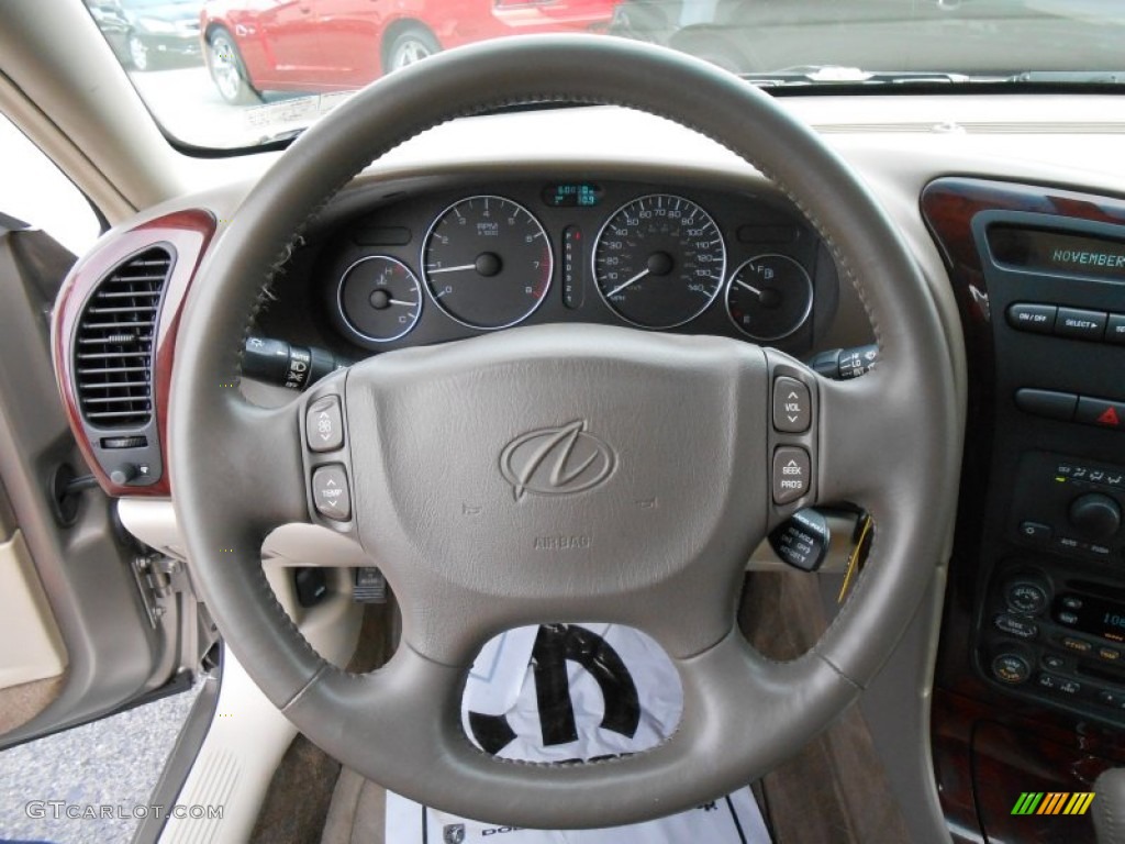2003 Oldsmobile Aurora 4.0 Neutral/Dark Neutral Steering Wheel Photo #87981903