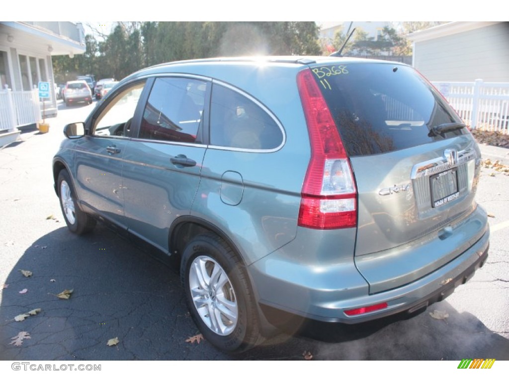 2010 CR-V EX AWD - Opal Sage Metallic / Ivory photo #10