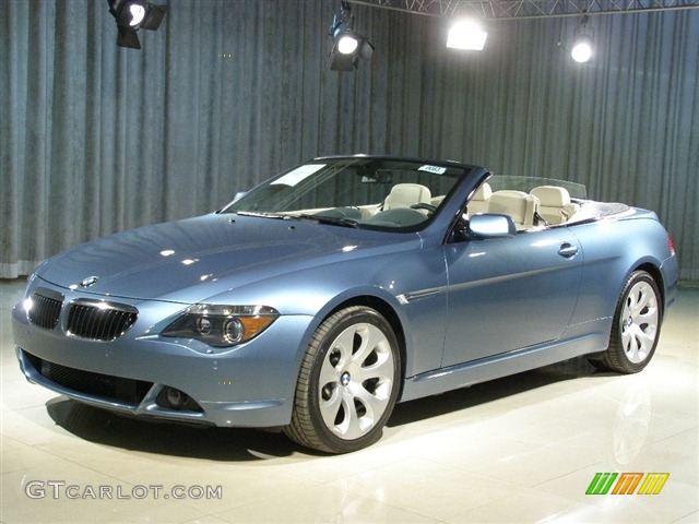 Atlantic Blue Metallic BMW 6 Series