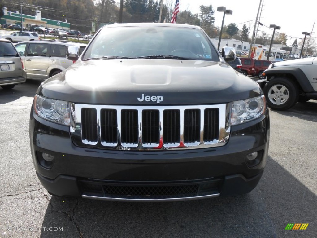 2011 Grand Cherokee Limited 4x4 - Mineral Gray Metallic / Black photo #2