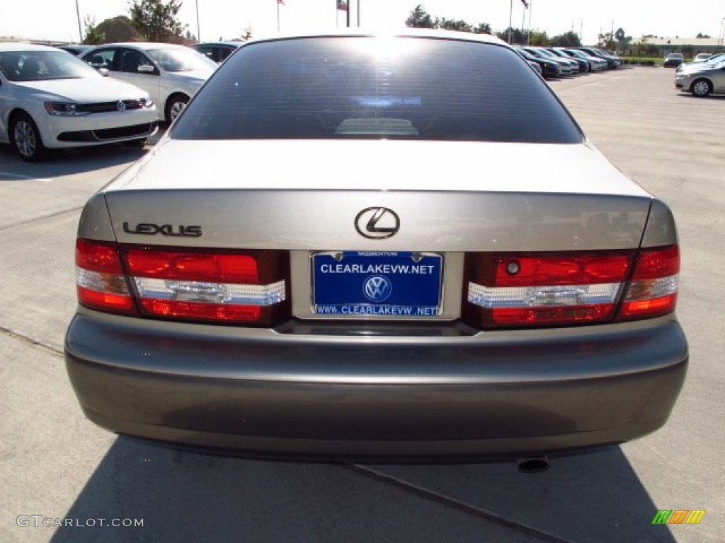 2000 ES 300 Sedan - Burnished Gold Metallic / Ivory photo #5