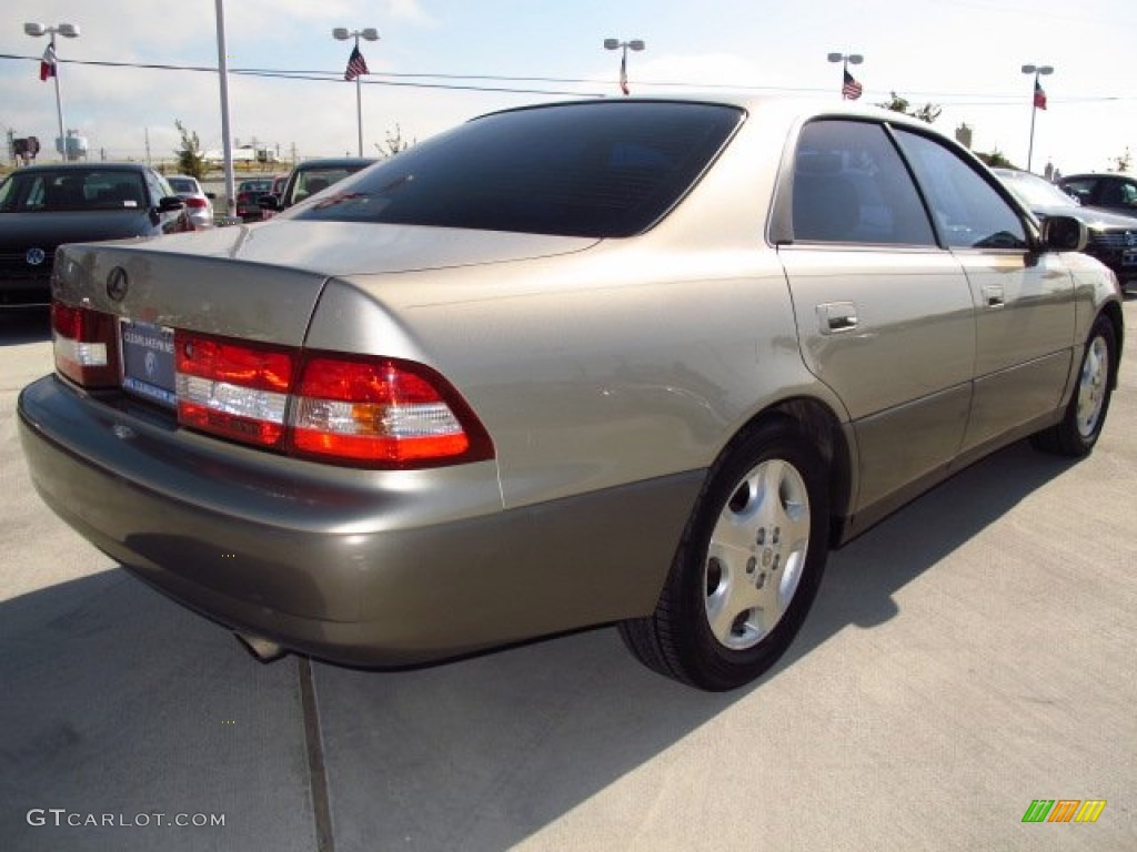 2000 ES 300 Sedan - Burnished Gold Metallic / Ivory photo #6