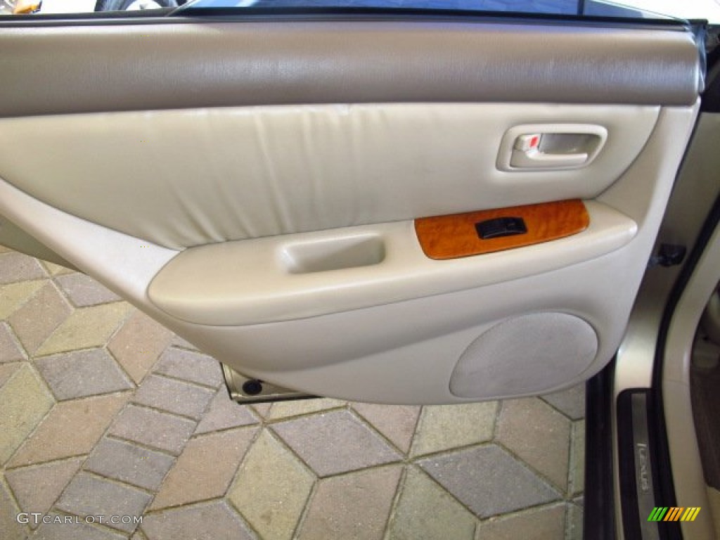 2000 ES 300 Sedan - Burnished Gold Metallic / Ivory photo #14