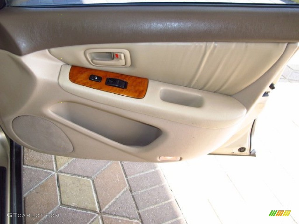 2000 ES 300 Sedan - Burnished Gold Metallic / Ivory photo #18