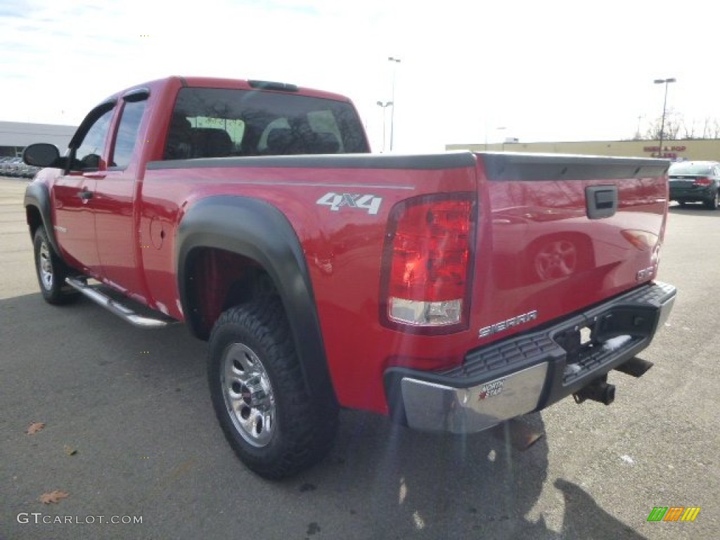 2008 Sierra 1500 Extended Cab 4x4 - Fire Red / Dark Titanium photo #2