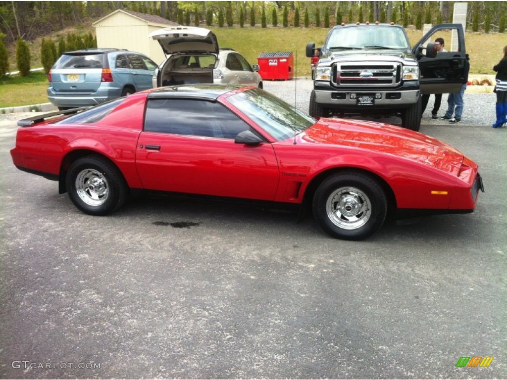 1983 Firebird Trans Am Coupe - Bright Red / Charcoal photo #10