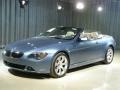 2005 Atlantic Blue Metallic BMW 6 Series 645i Convertible  photo #1