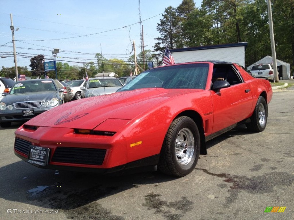1983 Firebird Trans Am Coupe - Bright Red / Charcoal photo #32