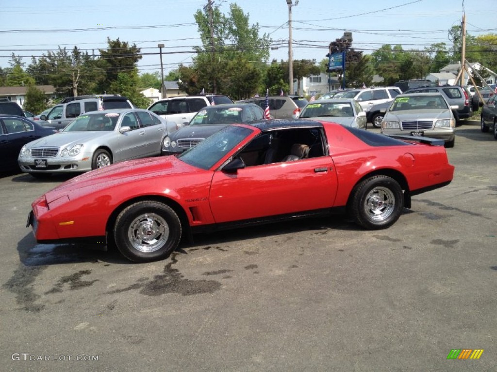 1983 Firebird Trans Am Coupe - Bright Red / Charcoal photo #48