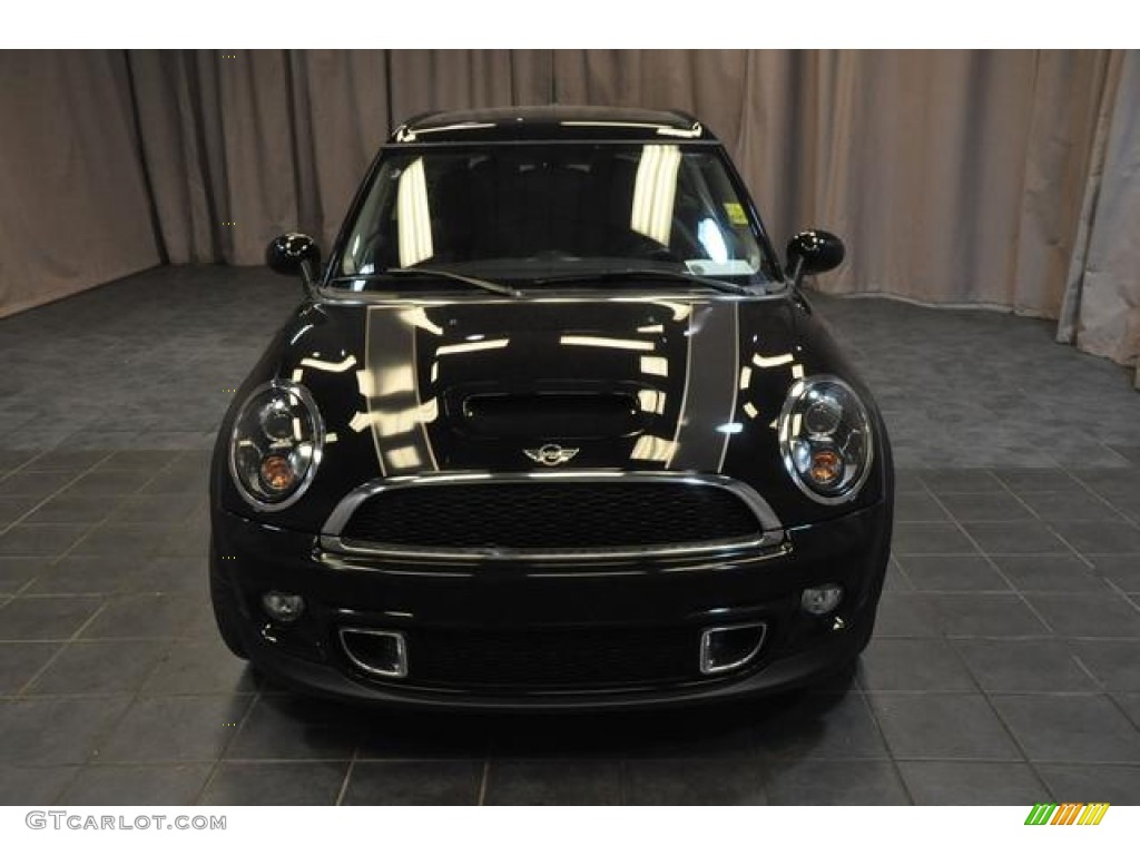 2014 Cooper S Clubman Bond Street Package - Midnight Black Metallic / Deep Champagne Lounge Leather photo #3
