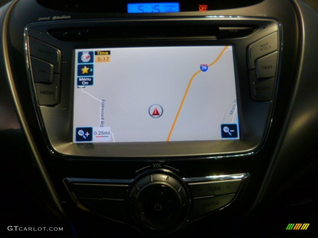 2013 Elantra Limited - Harbor Gray Metallic / Gray photo #18
