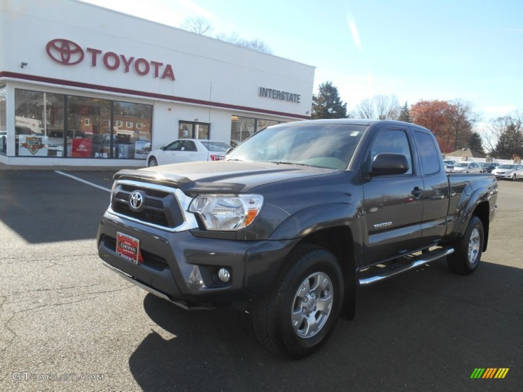 2013 Tacoma V6 SR5 Access Cab 4x4 - Magnetic Gray Metallic / Graphite photo #1