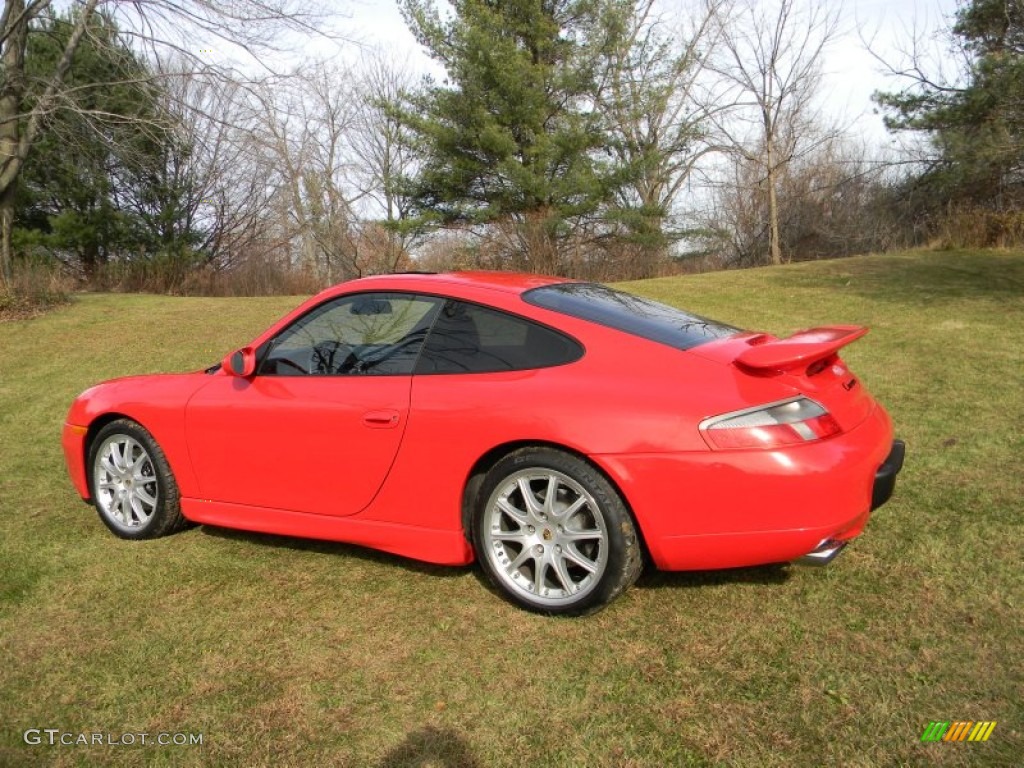 1999 911 Carrera Coupe - Guards Red / Black photo #4