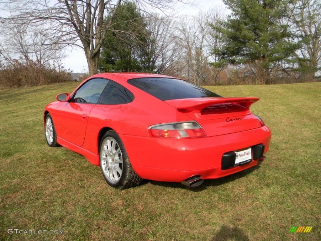 1999 911 Carrera Coupe - Guards Red / Black photo #5