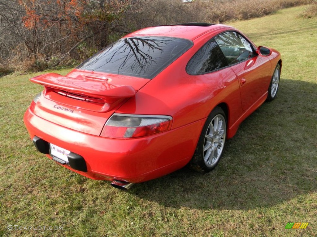 1999 911 Carrera Coupe - Guards Red / Black photo #7