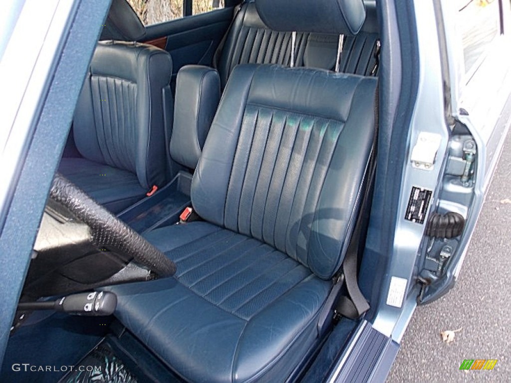 1986 Mercedes-Benz S Class 420 SEL Front Seat Photo #87990933