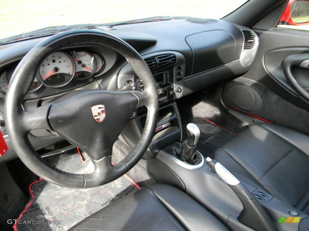 Black Interior 1999 Porsche 911 Carrera Coupe Photo #87991003