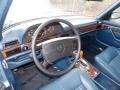 1986 Diamond Blue Metallic Mercedes-Benz S Class 420 SEL  photo #17