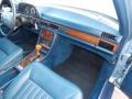 1986 Mercedes-Benz S Class Blue Interior Dashboard Photo