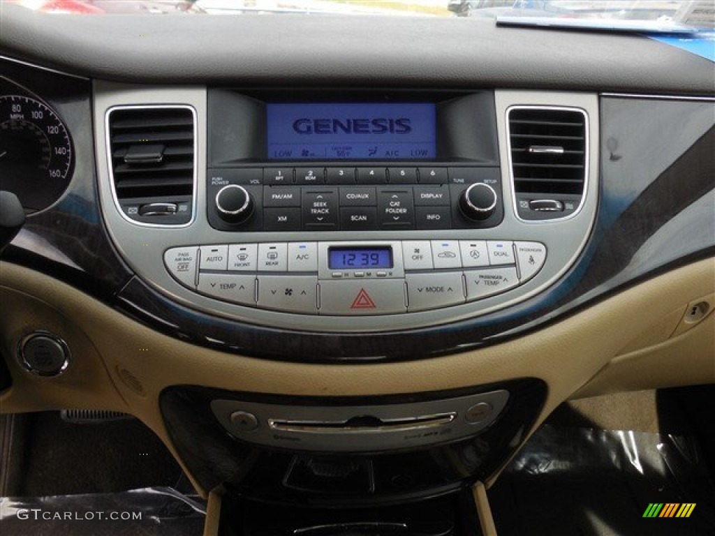 2011 Genesis 3.8 Sedan - Sterling Blue Metallic / Cashmere photo #20