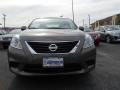 2012 Magnetic Gray Metallic Nissan Versa 1.6 S Sedan  photo #3