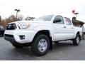 2014 Super White Toyota Tacoma V6 Prerunner Double Cab  photo #3