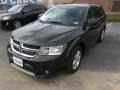 Brilliant Black Crystal Pearl 2012 Dodge Journey SXT