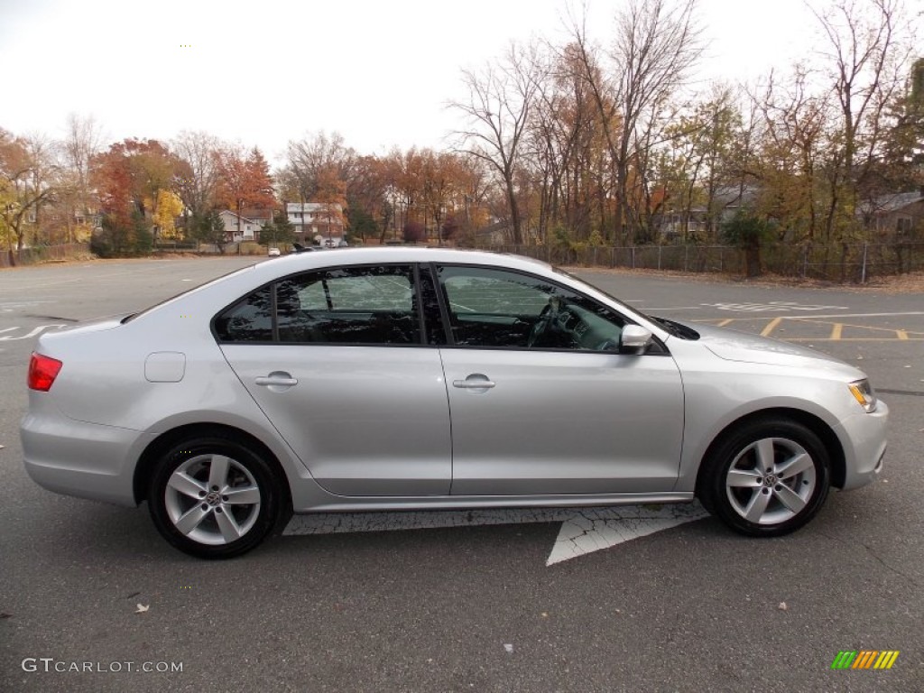 Reflex Silver Metallic 2011 Volkswagen Jetta TDI Sedan Exterior Photo #87992901