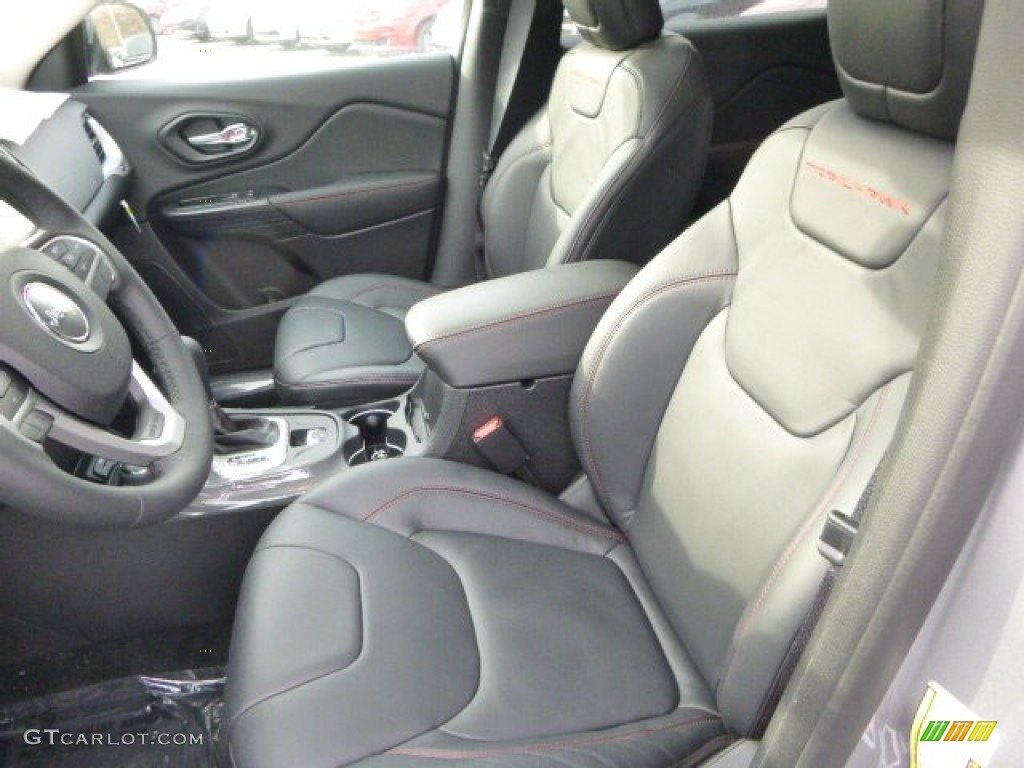 2014 Jeep Cherokee Trailhawk 4x4 Front Seat Photo #87993291
