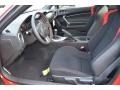 Black/Red Accents Front Seat Photo for 2014 Scion FR-S #87993480