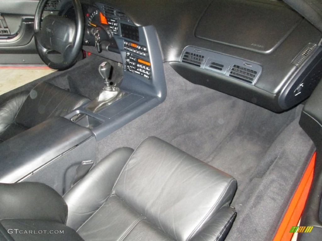 1994 Chevrolet Corvette Coupe Black Dashboard Photo #87994167