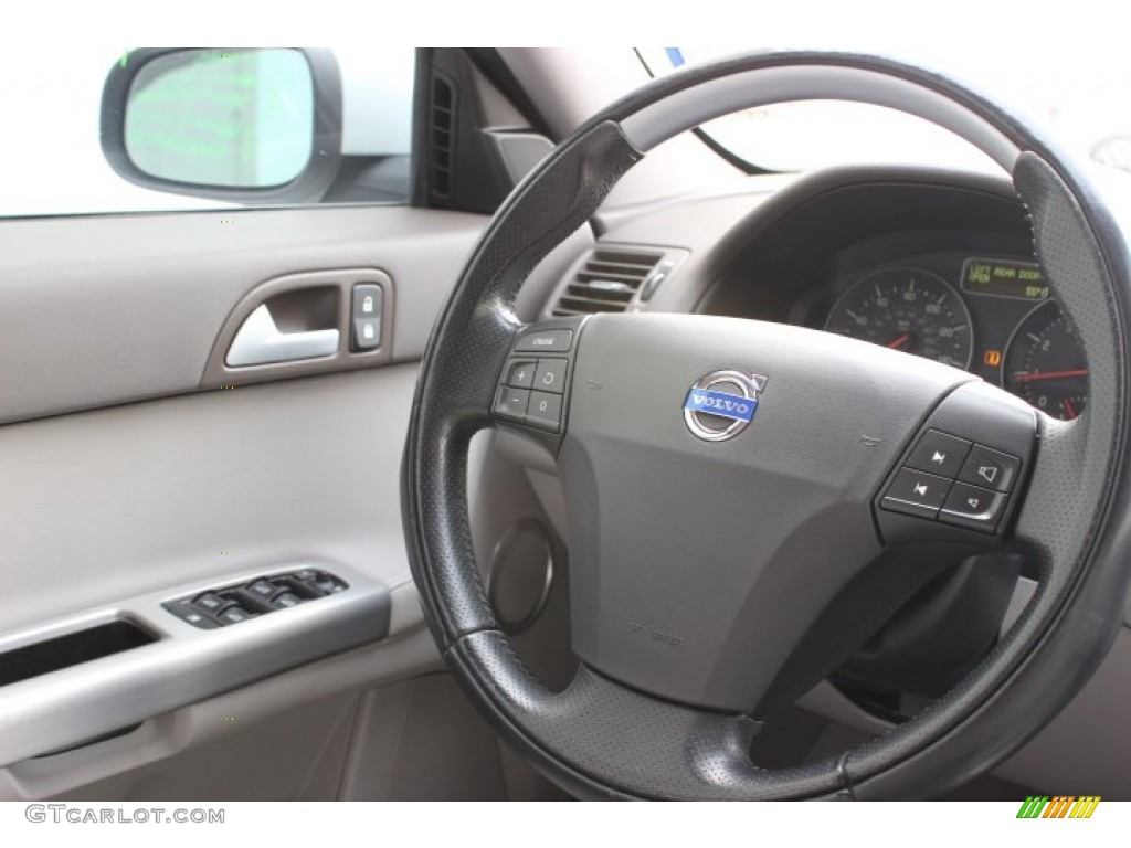 2008 Volvo S40 T5 Quartz Steering Wheel Photo #87994704
