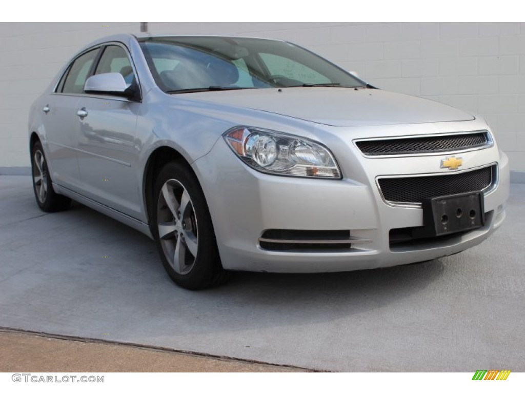 2012 Malibu LT - Silver Ice Metallic / Ebony photo #1