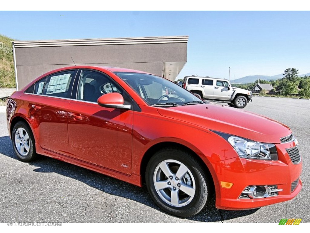 2013 Cruze LT - Victory Red / Jet Black photo #2