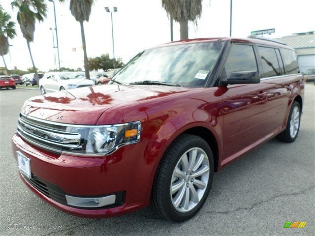 2014 Flex SEL - Ruby Red / Dune photo #1