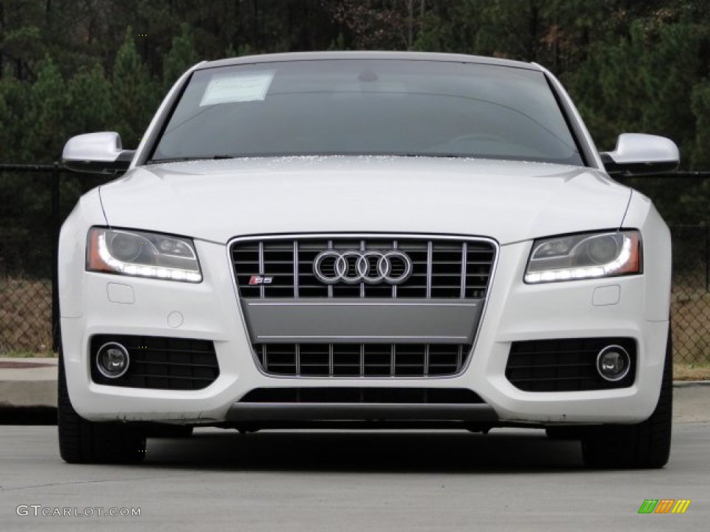 Ibis White 2010 Audi S5 4.2 FSI quattro Coupe Exterior Photo #87999841