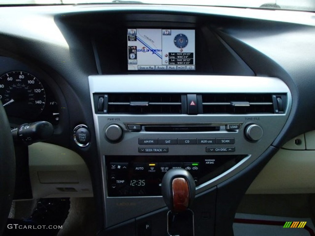 2010 RX 350 AWD - Truffle Brown Mica / Parchment/Brown Walnut photo #14