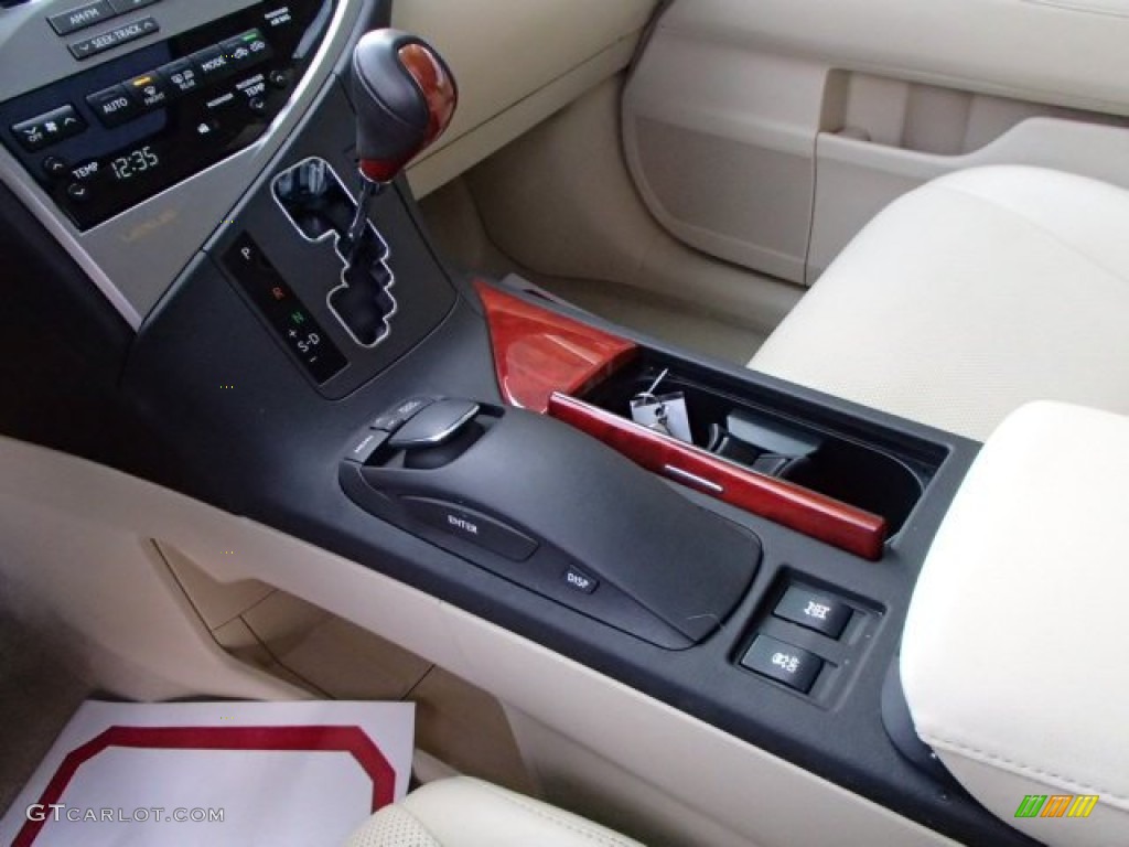 2010 RX 350 AWD - Truffle Brown Mica / Parchment/Brown Walnut photo #16