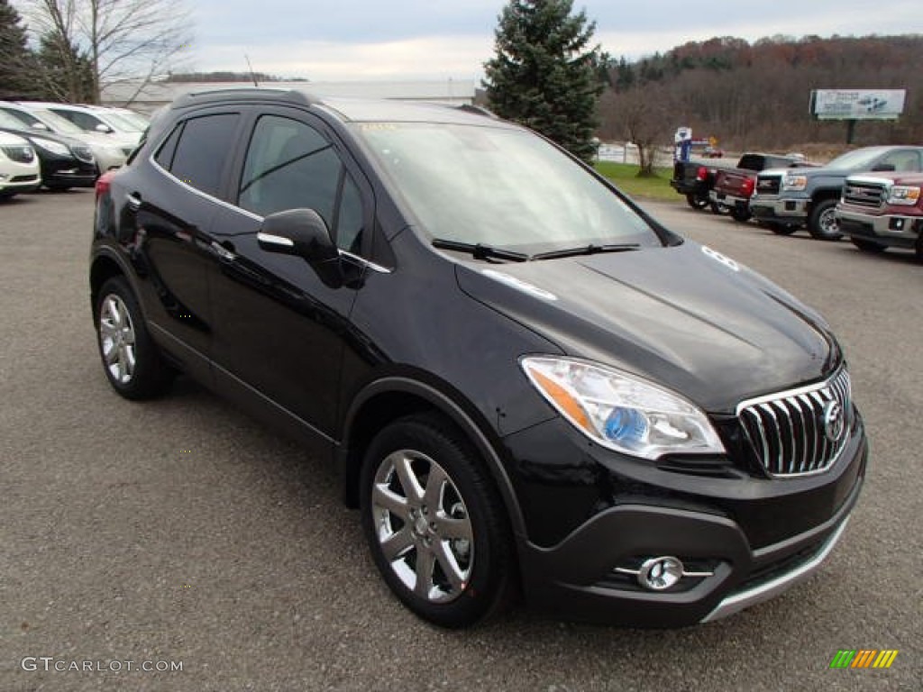Carbon Black Metallic 2014 Buick Encore Leather AWD Exterior Photo #88000082