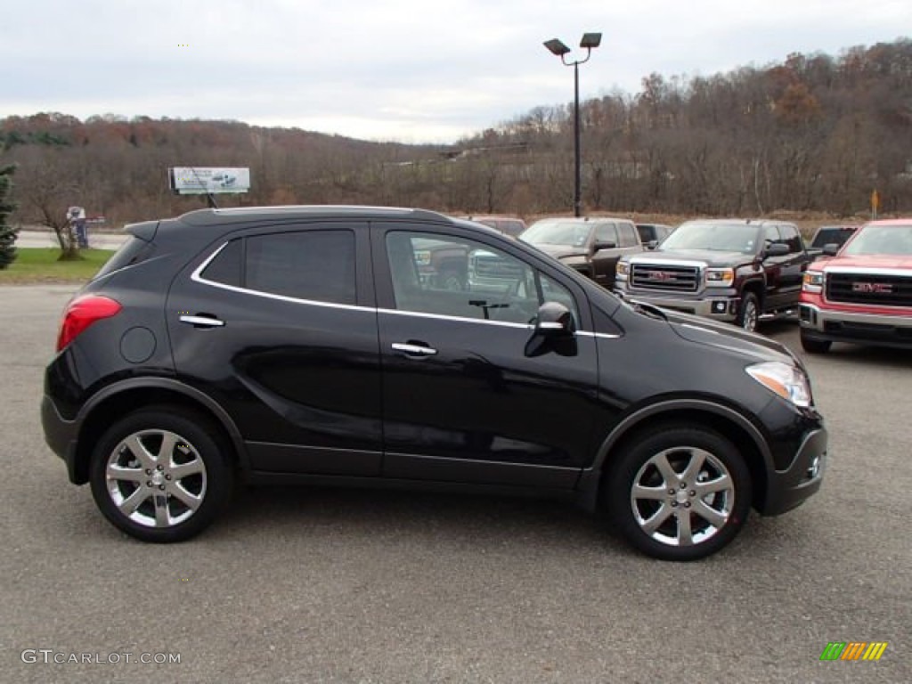 Carbon Black Metallic 2014 Buick Encore Leather AWD Exterior Photo #88000106