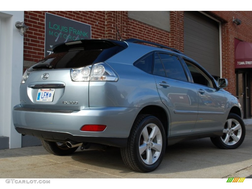 2004 RX 330 AWD - Breakwater Blue Metallic / Light Gray photo #5