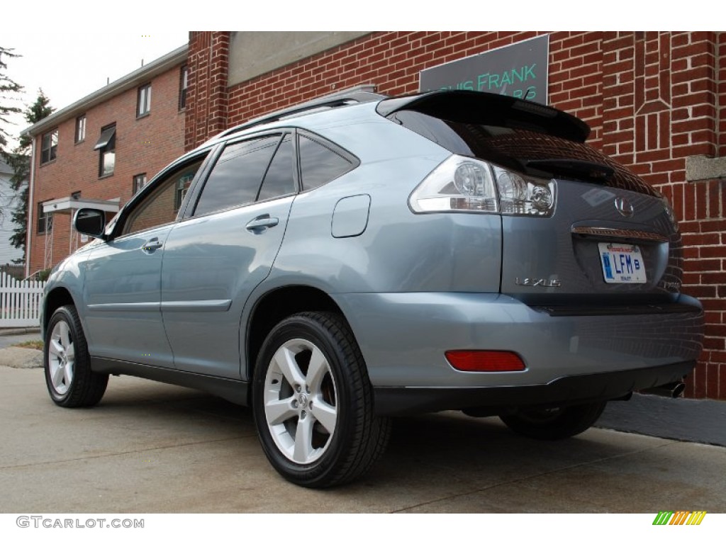 2004 RX 330 AWD - Breakwater Blue Metallic / Light Gray photo #10