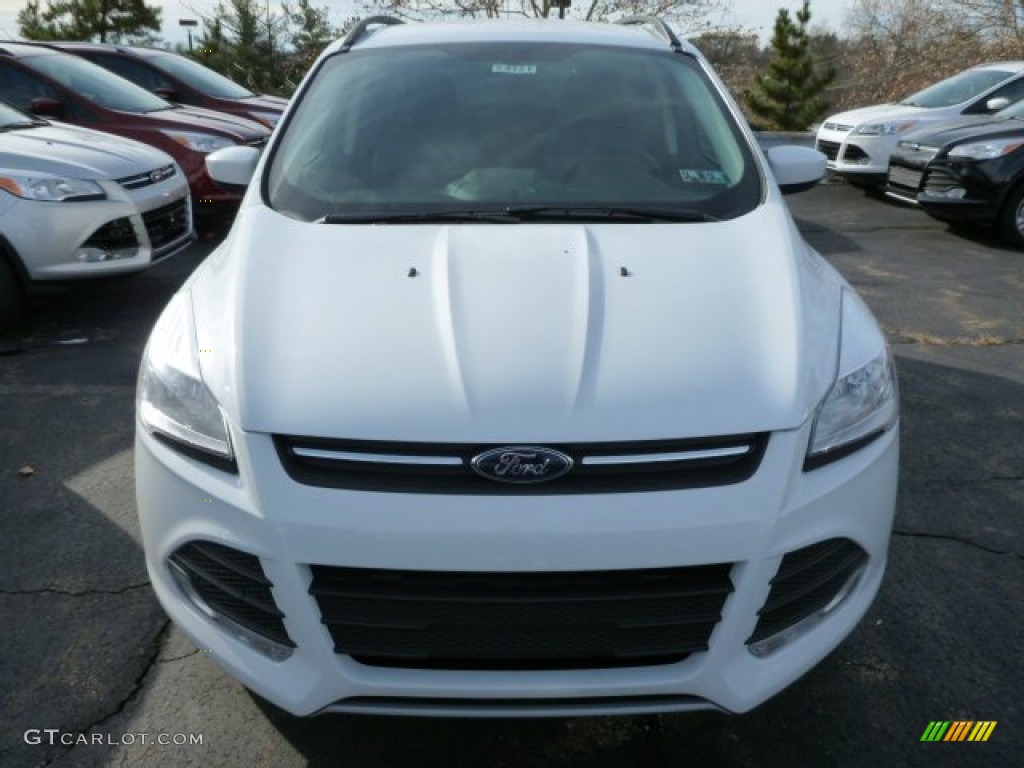 2014 Escape SE 2.0L EcoBoost 4WD - Oxford White / Charcoal Black photo #6