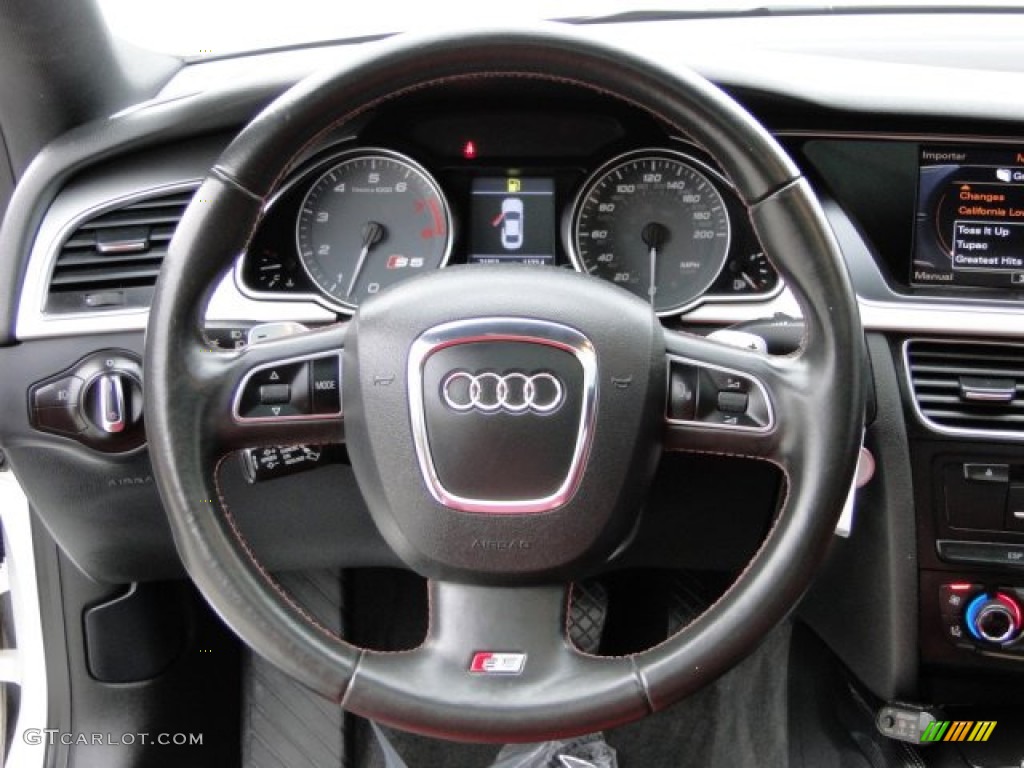 2010 Audi S5 4.2 FSI quattro Coupe Steering Wheel Photos