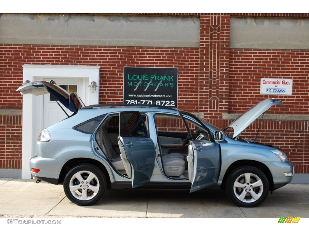 2004 RX 330 AWD - Breakwater Blue Metallic / Light Gray photo #39