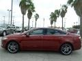 2014 Sunset Ford Fusion Titanium  photo #2