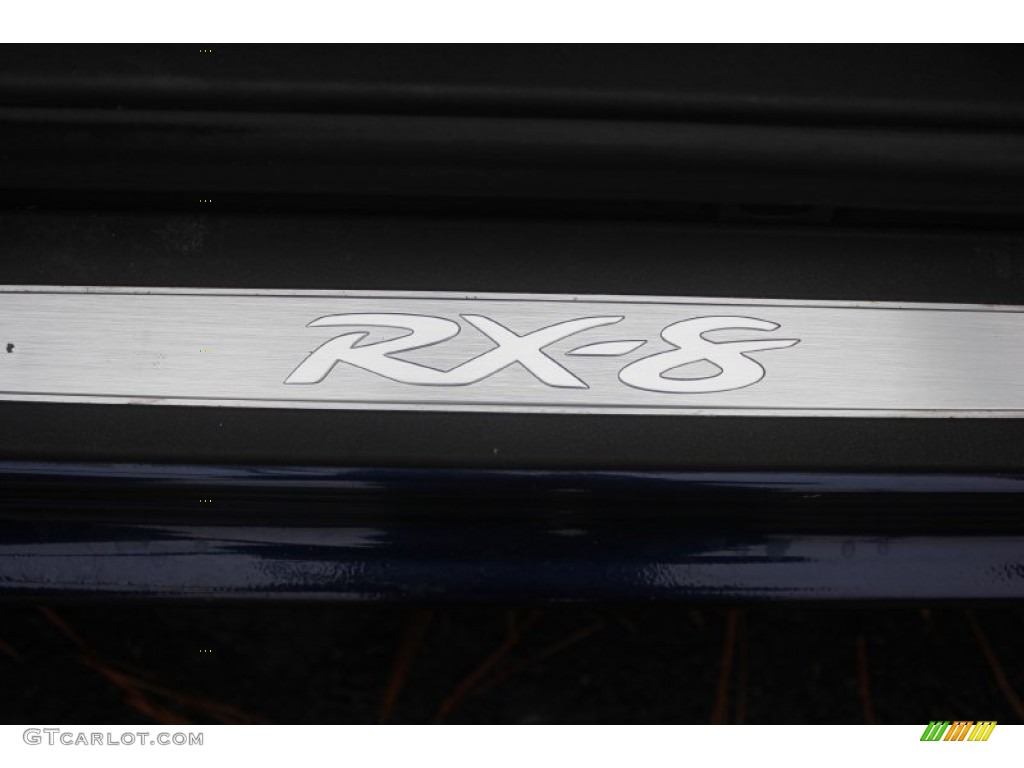 2007 RX-8 Sport - Stormy Blue Mica / Black photo #17