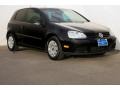 Black 2008 Volkswagen Rabbit 2 Door