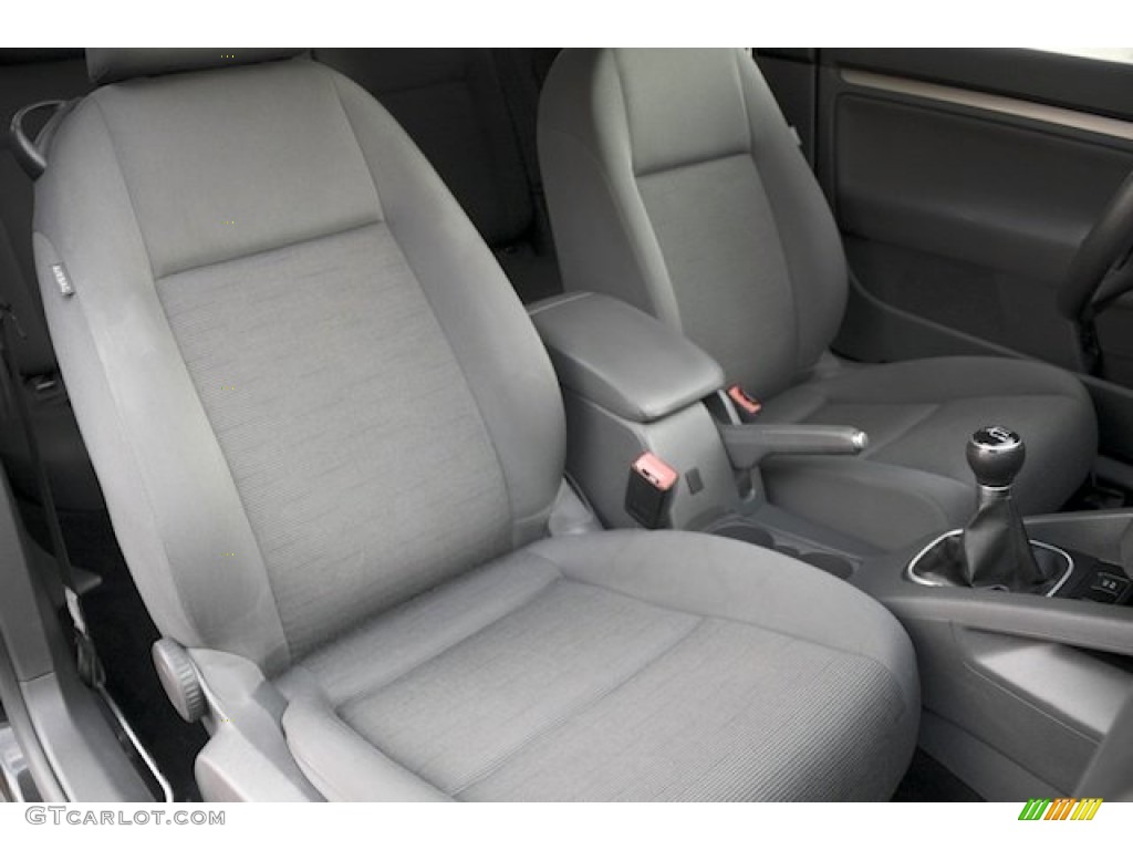 2008 Rabbit 2 Door - Black / Anthracite Black photo #18