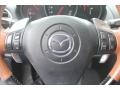 2004 Mazda RX-8 Black/Chapparal Interior Steering Wheel Photo